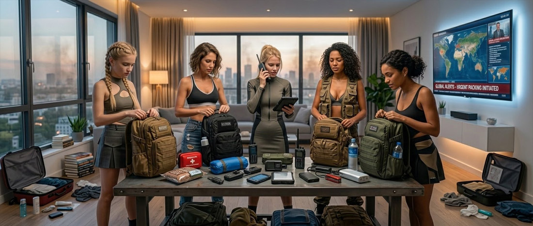 Fluchtrucksack Checklisten