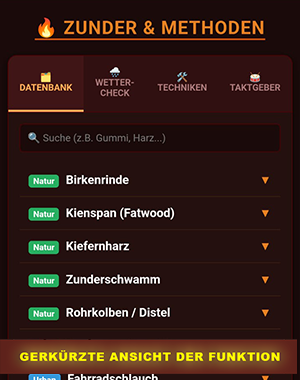 Zunder Datenbank